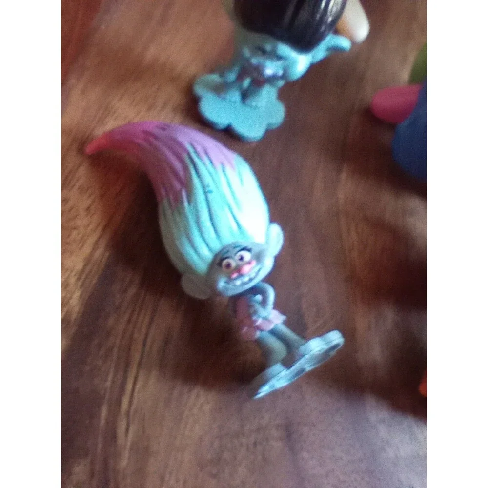 Lot of 7 Trolls Cloud Collectibles Toys Boys Girls Movie